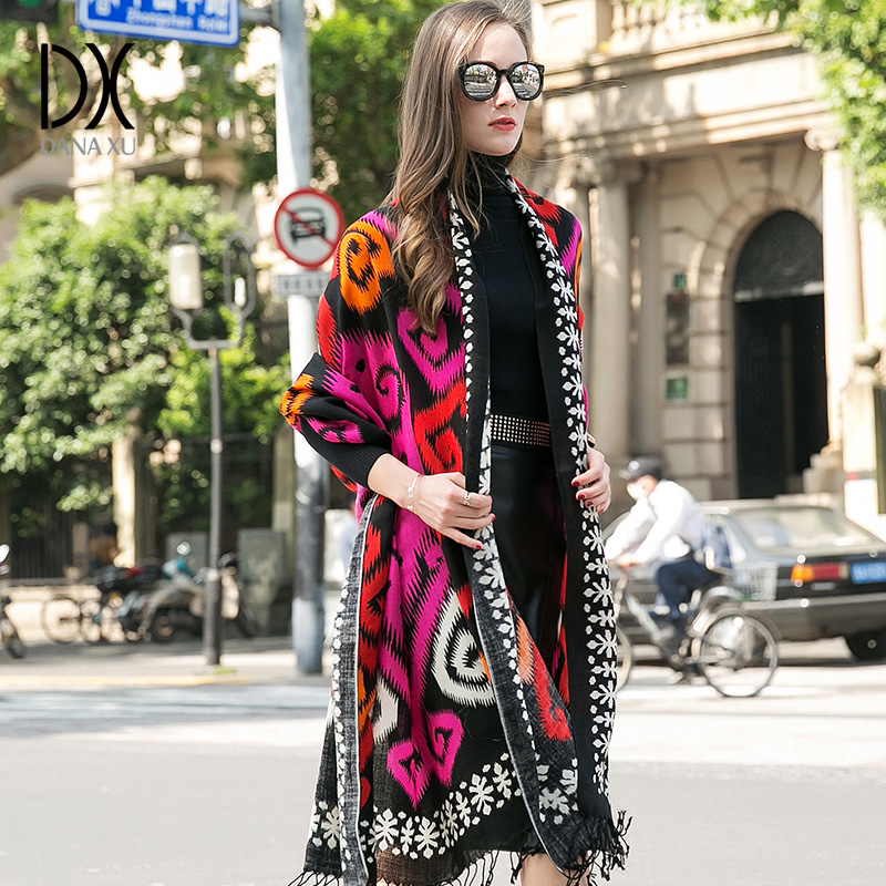 Shawl Wrap Winter - Fashion Scarves and Shawls Women Luxury