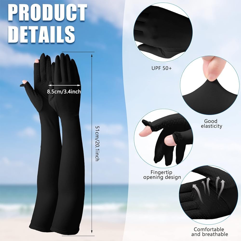 Long Sun Protection Gloves for – обзор и цена Touch Screen Gloves