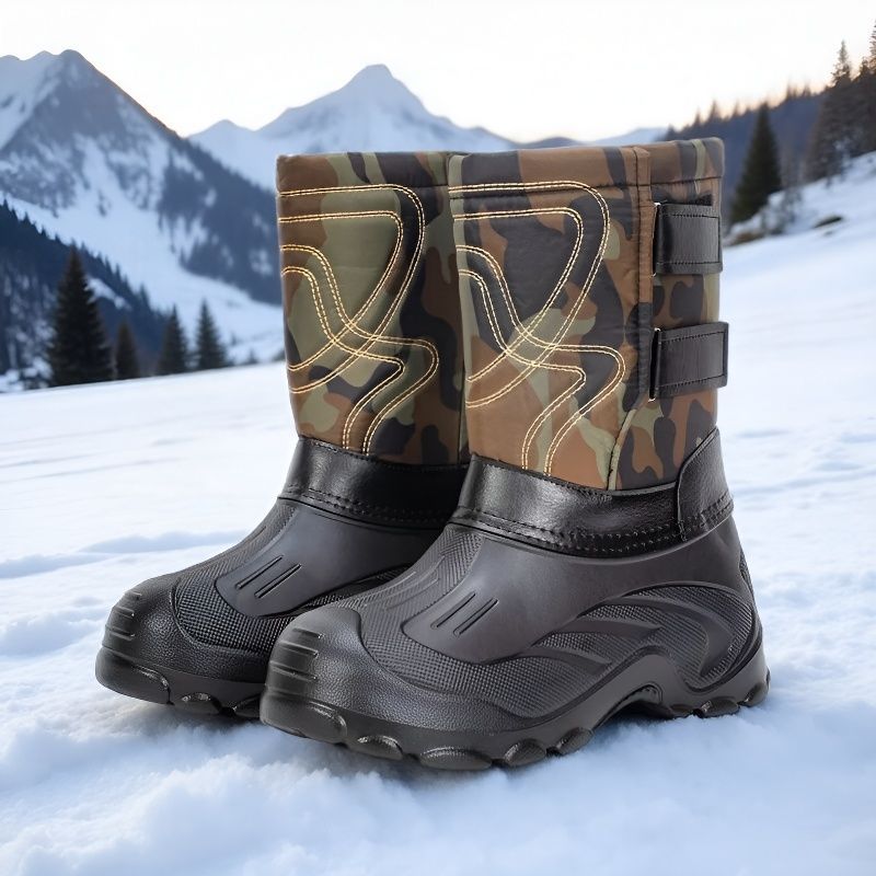 Large size snow boots, cold re – обзор и цена Waterproof Winter Boot