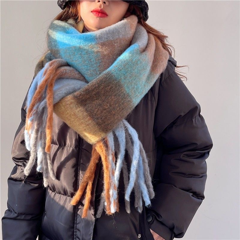 2025New Winter Thick Warm Scar – обзор и цена Shawl Wrap Winter