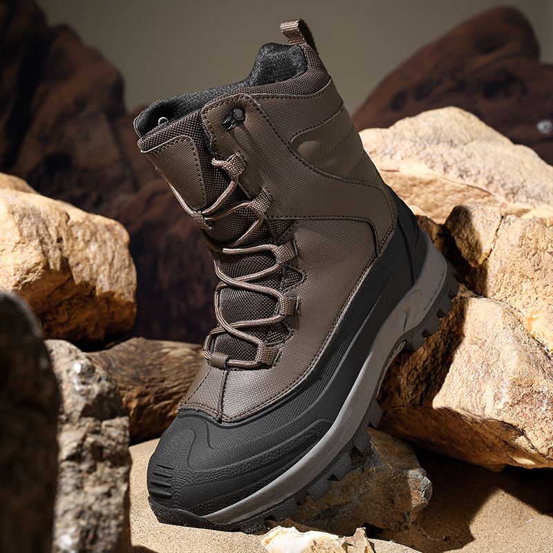 Men's Non-Slip Warm Hiking Sho – обзор и цена Waterproof Winter Boot
