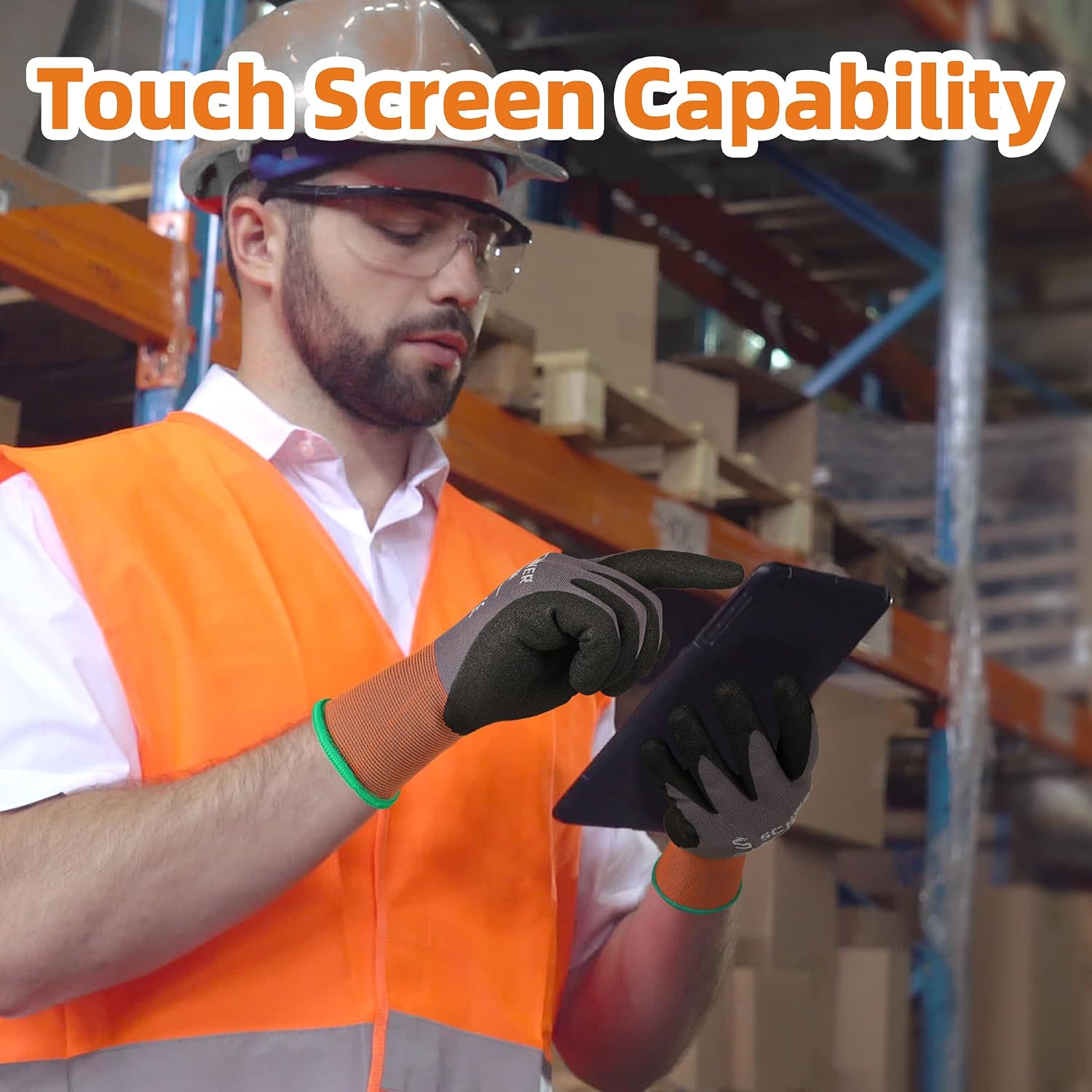 6 Pairs Heavy Duty Work Gloves – обзор и цена Touch Screen Gloves