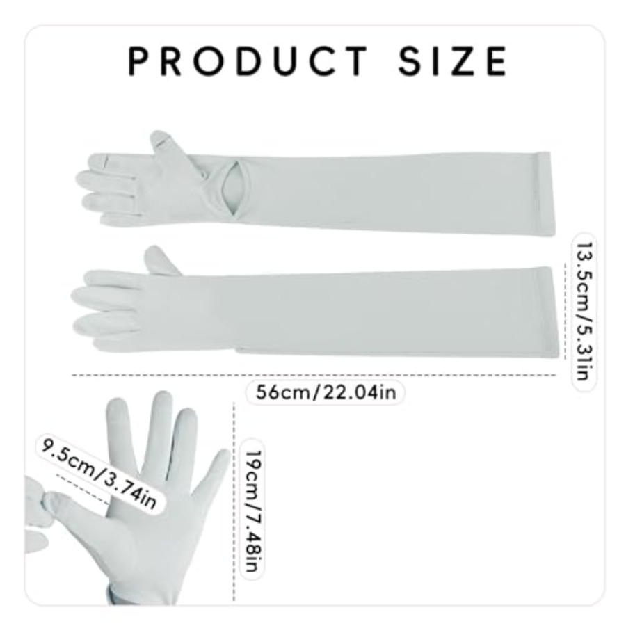 Women's UV Sun Protection Long – обзор и цена Touch Screen Gloves
