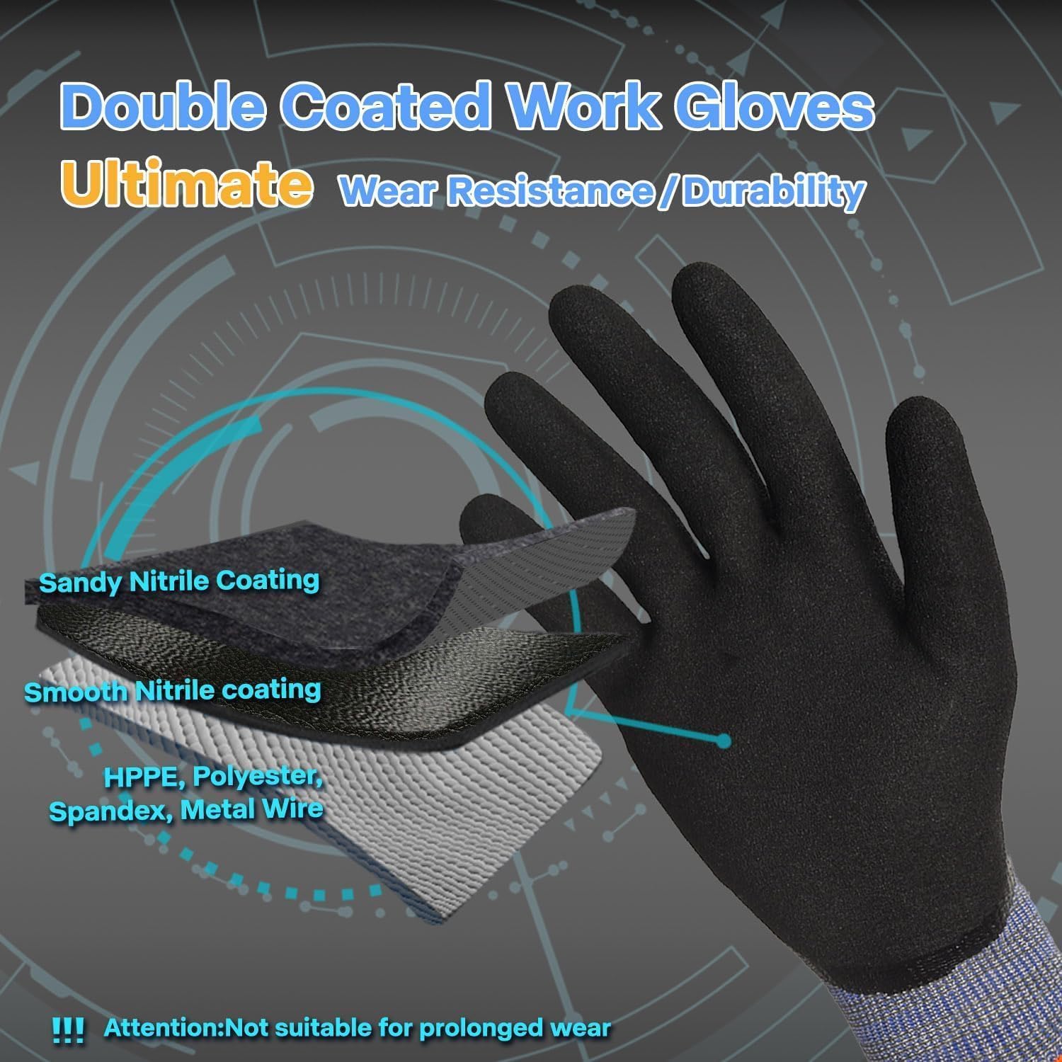 ANSI A9 Cut Resistant Gloves,  – обзор и цена Touch Screen Gloves