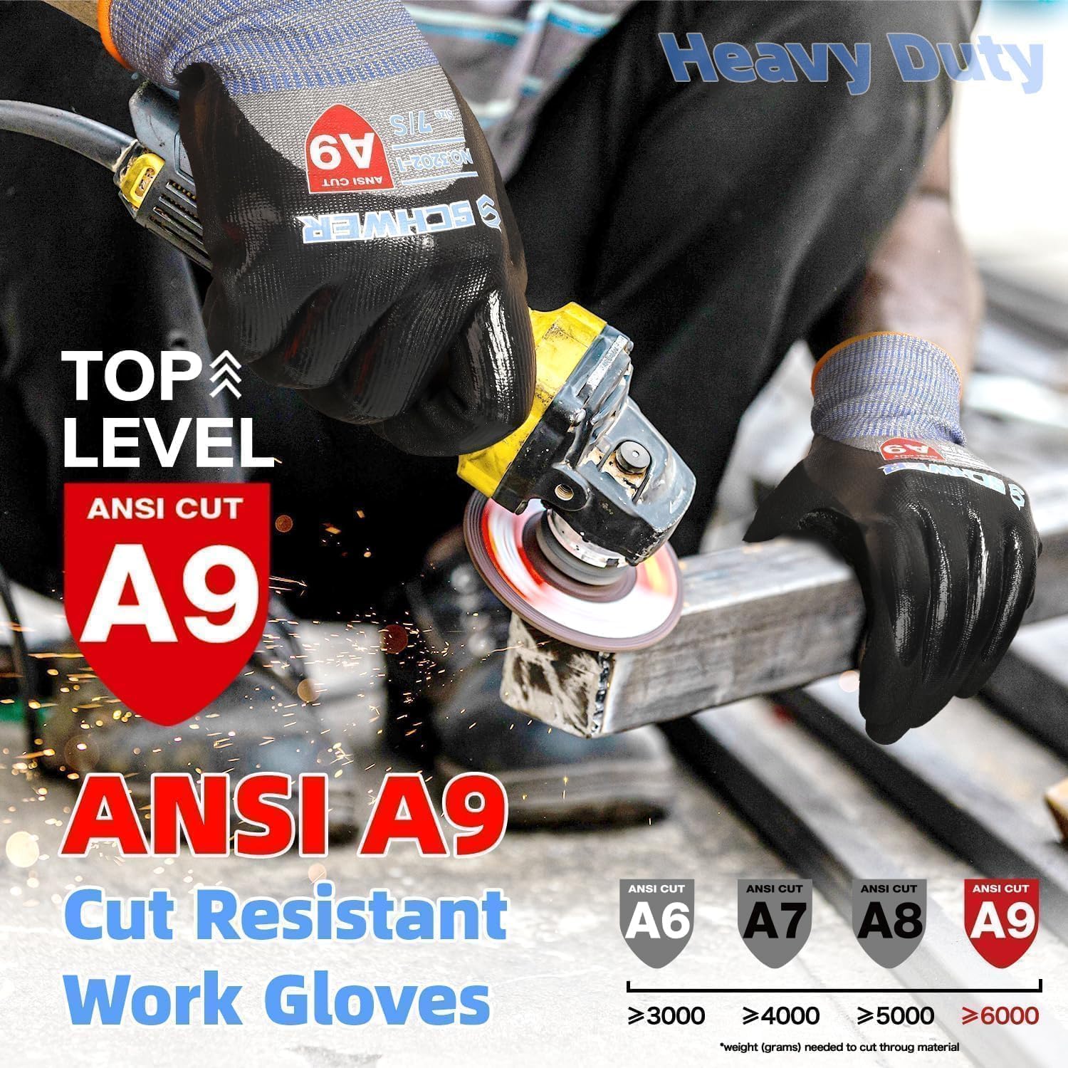 ANSI A9 Cut Resistant Gloves,  – обзор и цена Touch Screen Gloves