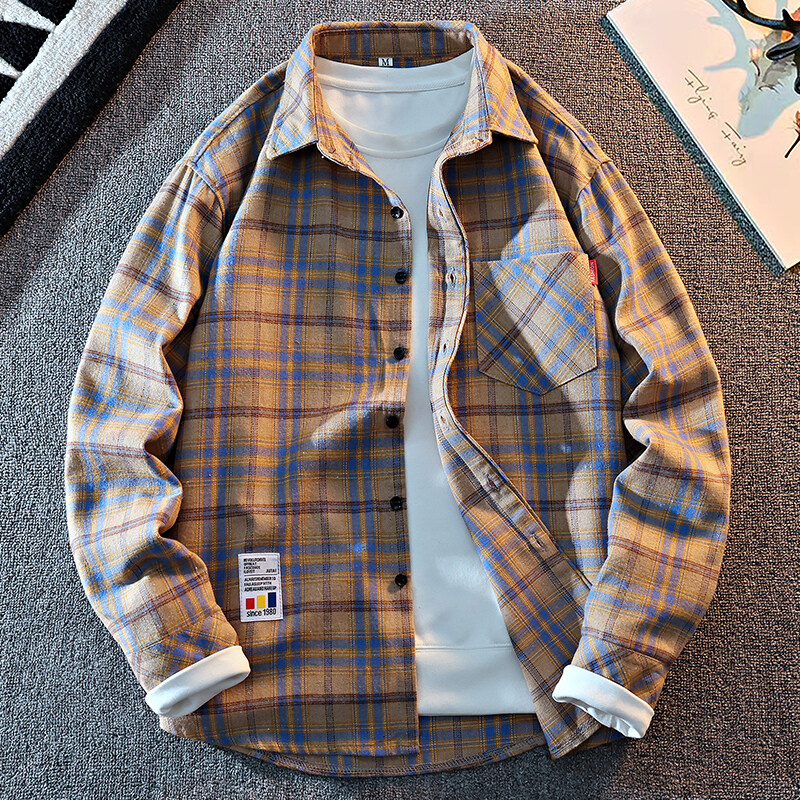 2025 New Arrival Mens Plaid Sh – обзор и цена Flannel Shirt Lined