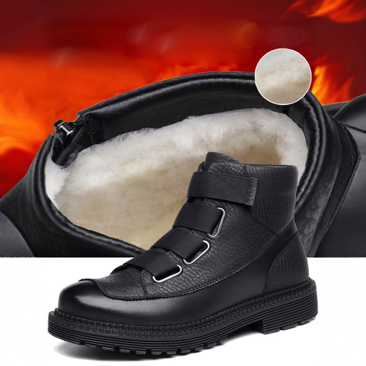 Men's Winter Boots High Top Ge – обзор и цена Waterproof Winter Boot