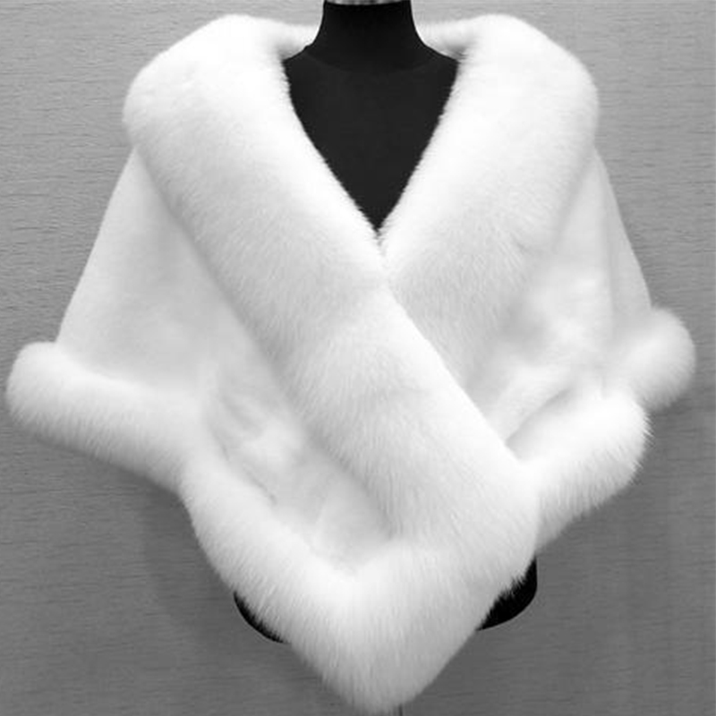 Women Winter Faux Mink Fox Fur – обзор и цена Shawl Wrap Winter