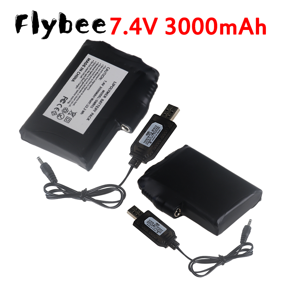 7.4V Li-Polymer 3000mah Batter – обзор и цена Heated Vest Battery