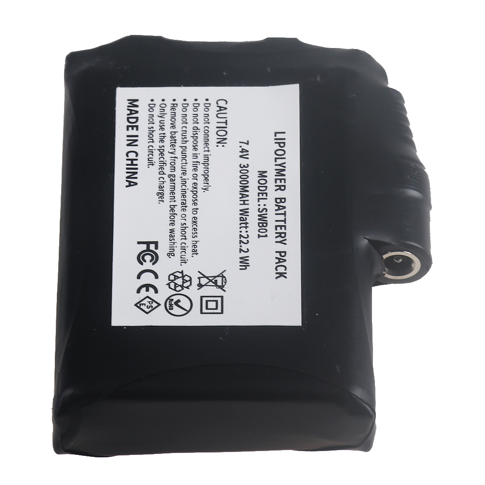 7.4V Li-Polymer 3000mah Batter – обзор и цена Heated Vest Battery