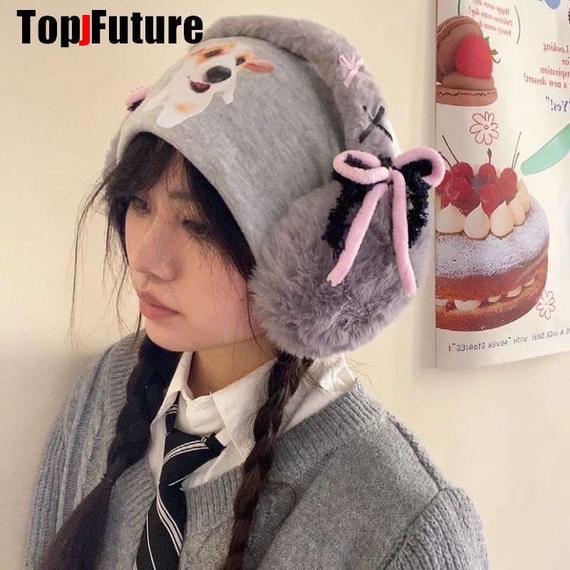 Harajuku Y2k Cute Sweet Lolita – обзор и цена Earmuffs Foldable