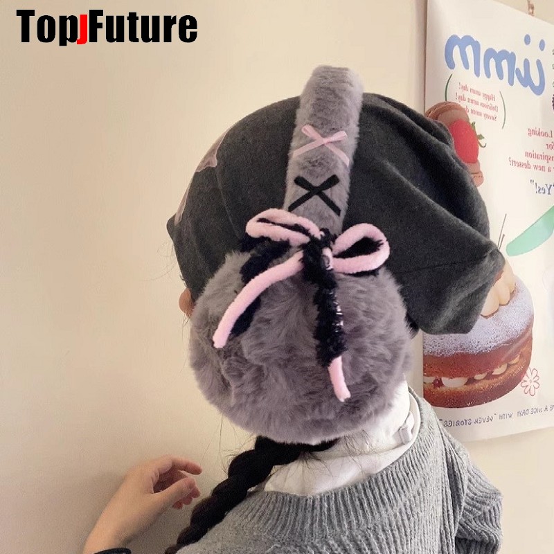 Harajuku Y2k Cute Sweet Lolita – обзор и цена Earmuffs Foldable