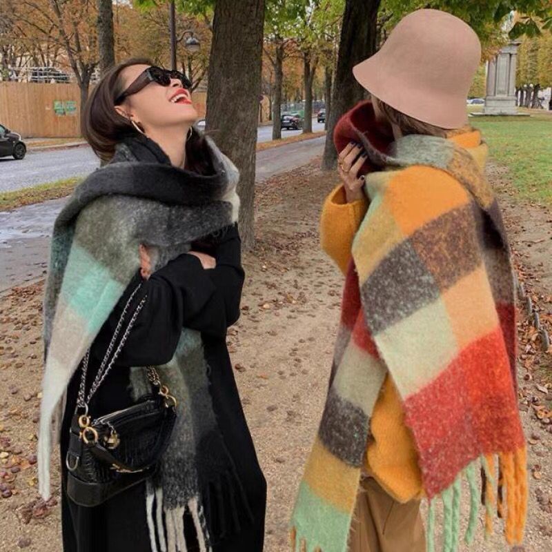 NEW Luxury Winter Thick Warm S – обзор и цена Shawl Wrap Winter