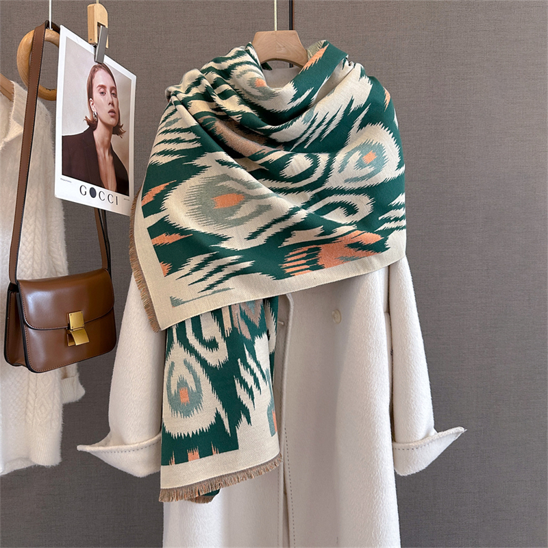 2025 Brand Warm Cashmere Ponch – обзор и цена Shawl Wrap Winter
