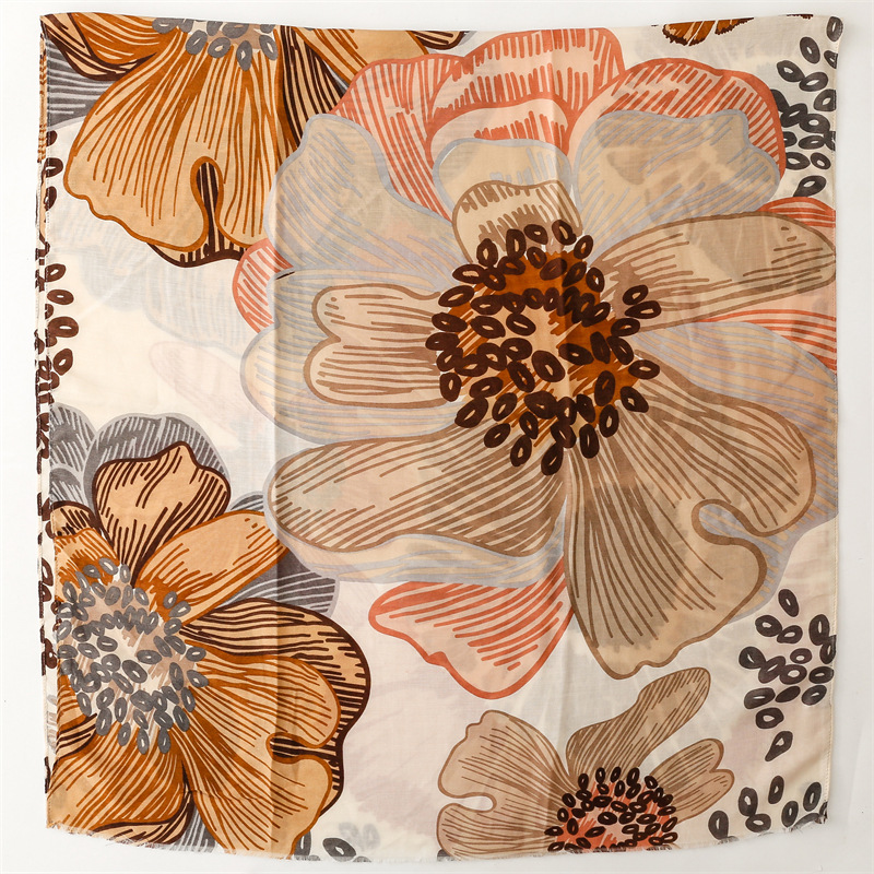 Winter Thick Aztec Petal Flora – обзор и цена Shawl Wrap Winter