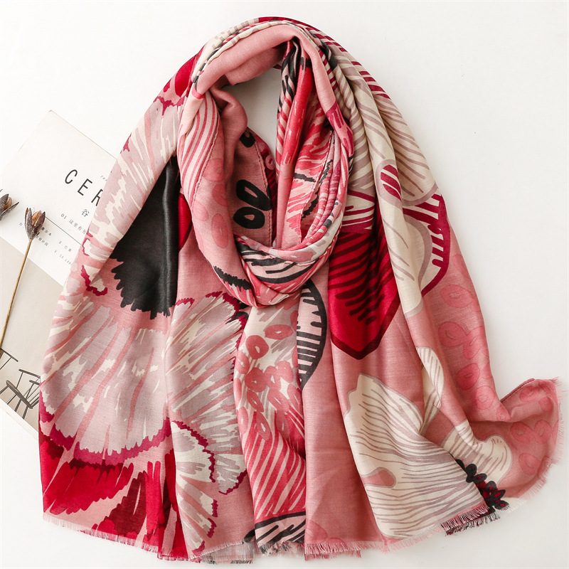 Winter Thick Aztec Petal Flora – обзор и цена Shawl Wrap Winter