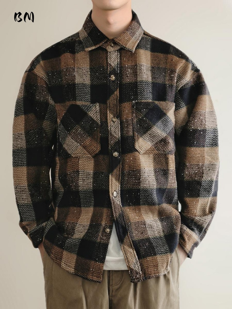 Mens American Vintage Yarn Dye – обзор и цена Flannel Shirt Lined