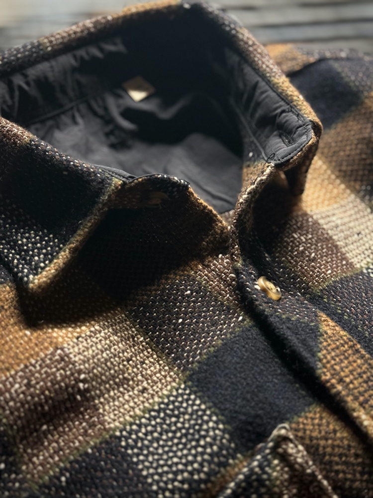Mens American Vintage Yarn Dye – обзор и цена Flannel Shirt Lined