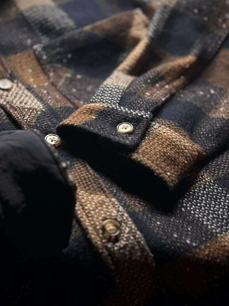 Mens American Vintage Yarn Dye – обзор и цена Flannel Shirt Lined