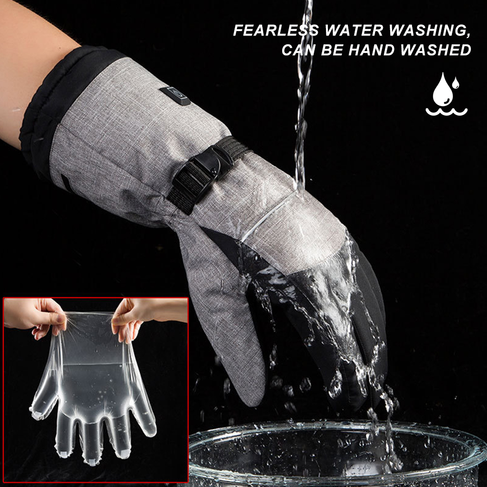Electric Heated Gloves Men Wom – обзор и цена Touch Screen Gloves