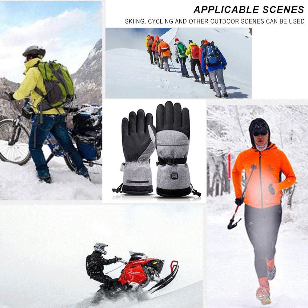 Electric Heated Gloves Men Wom – обзор и цена Touch Screen Gloves