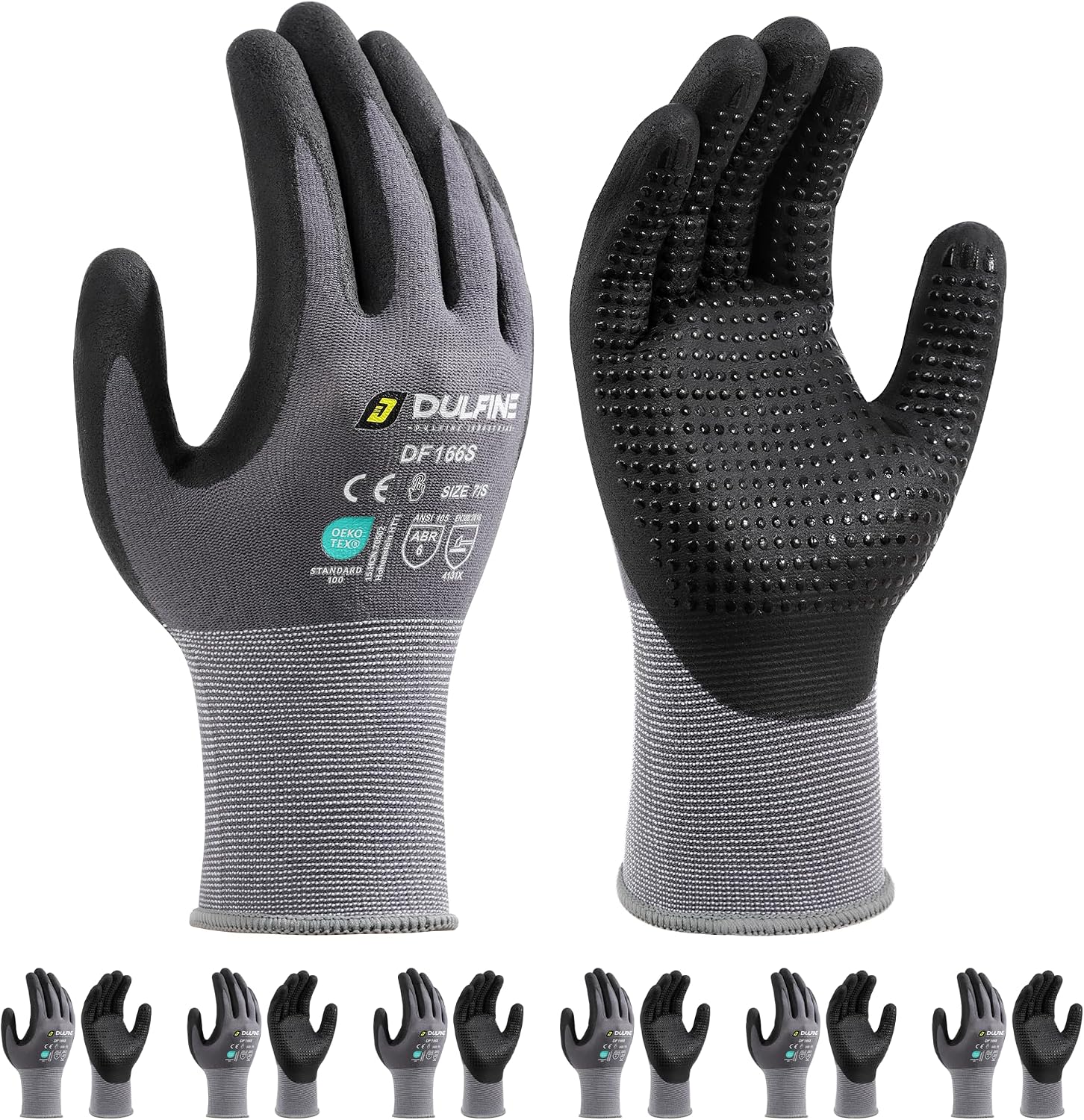 6 Pairs Touchscreen Work Glove – обзор и цена Touch Screen Gloves
