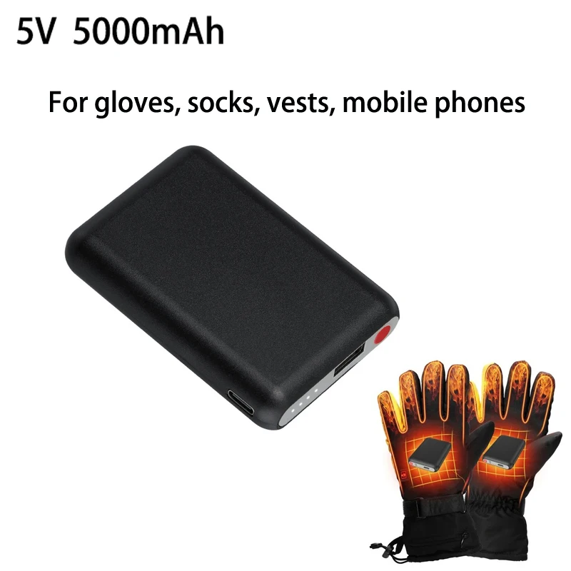 Power Bank  5V 5000mAh Heated  – обзор и цена Heated Vest Battery
