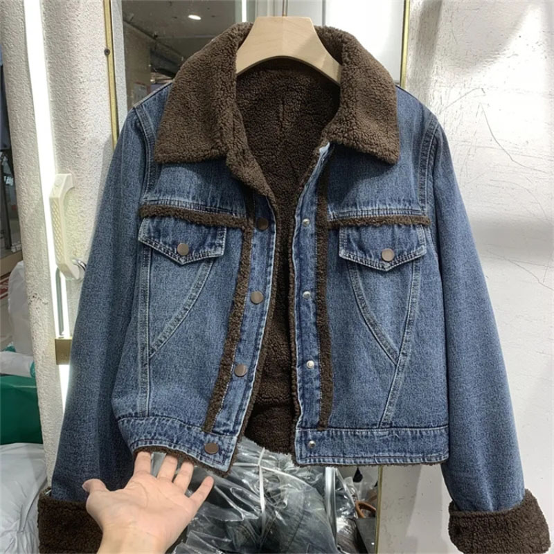 Thickened Denim Winter Coat Co – обзор и цена Down Jacket Packable