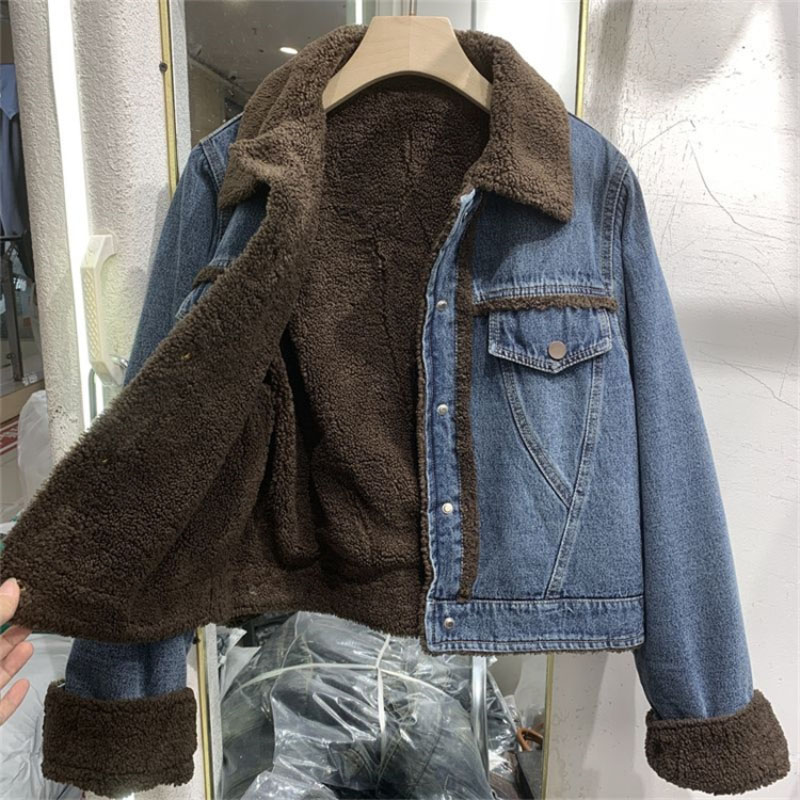 Thickened Denim Winter Coat Co – обзор и цена Down Jacket Packable