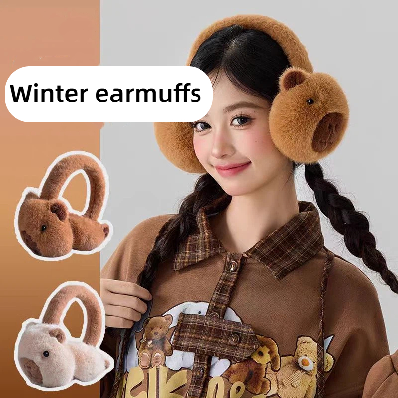 Cute Capibala Earmuffs Cartoon – обзор и цена Earmuffs Foldable