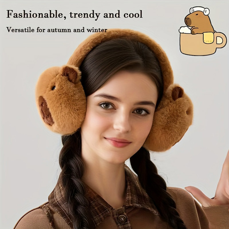 Cute Capibala Earmuffs Cartoon – обзор и цена Earmuffs Foldable