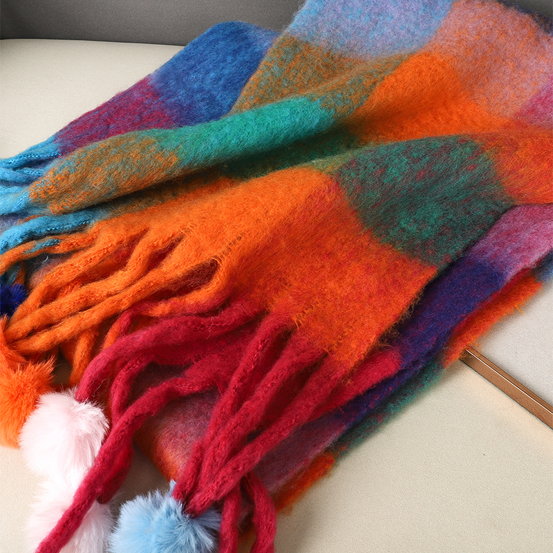 Luxury Plaid Scarf Winter Warm – обзор и цена Cashmere Pashmina Wrap