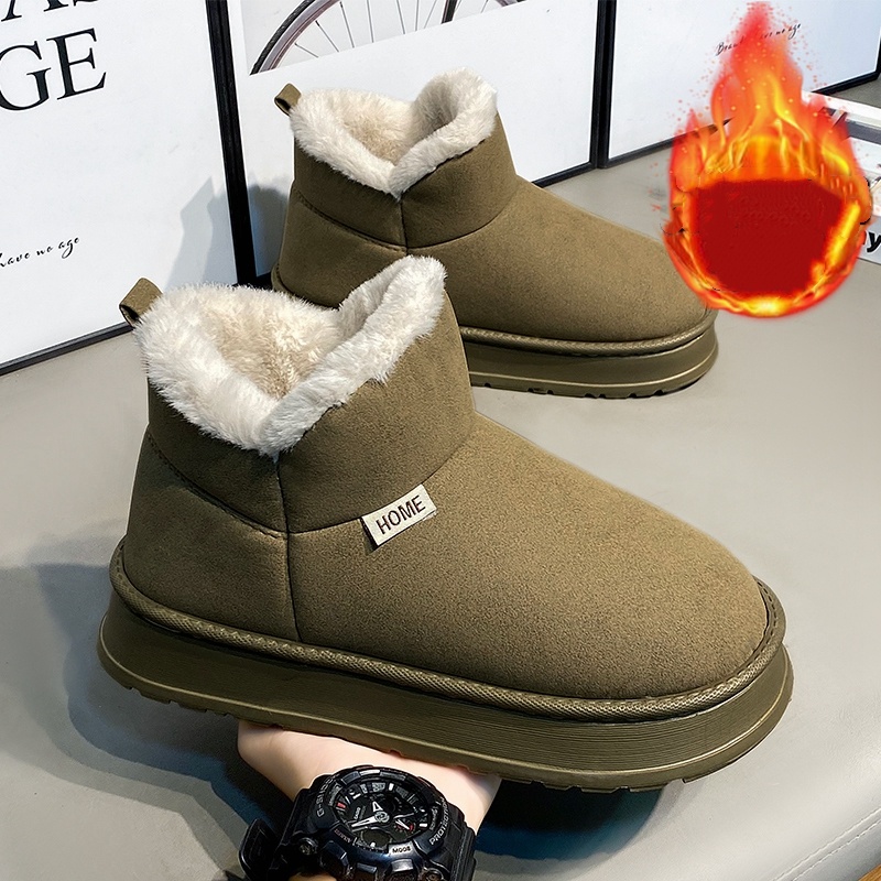 Popular Autumn and Winter Flee – обзор и цена Waterproof Winter Boot