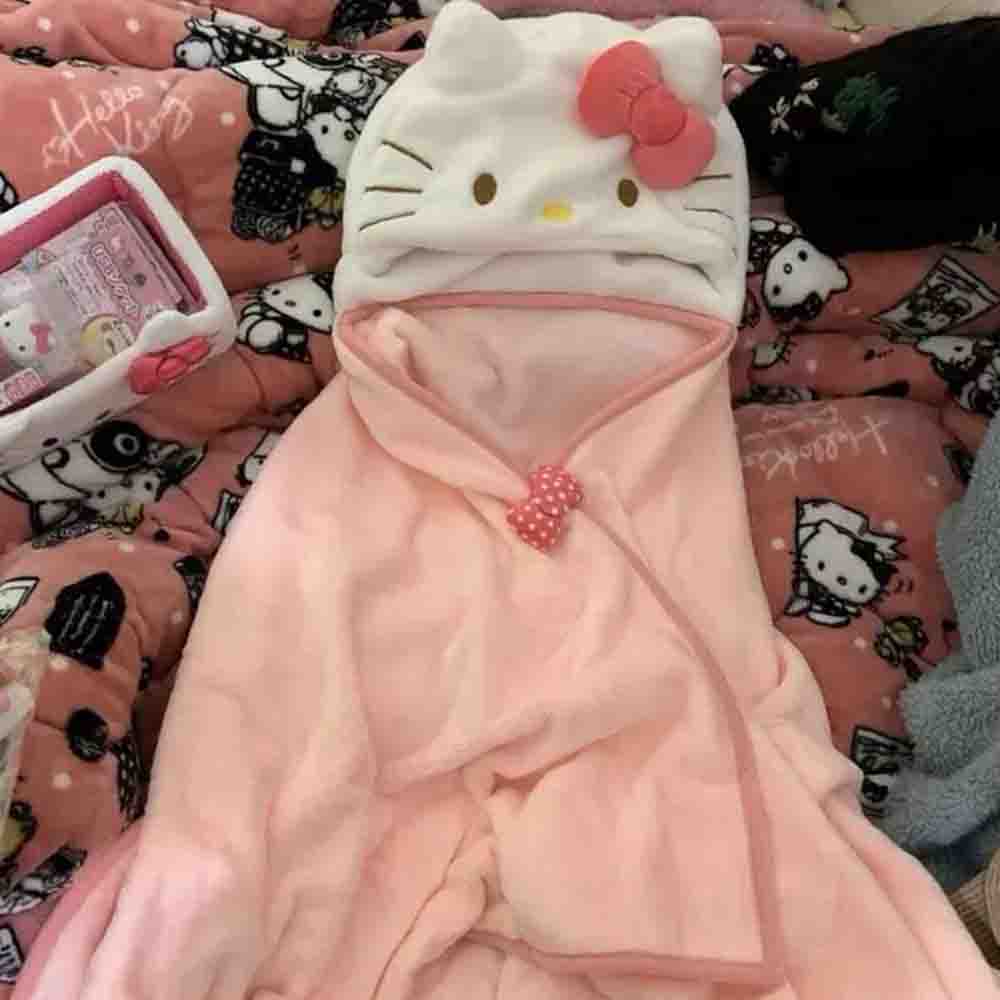 Cute Hellokitty Cloak Shawl Ai – обзор и цена Shawl Wrap Winter