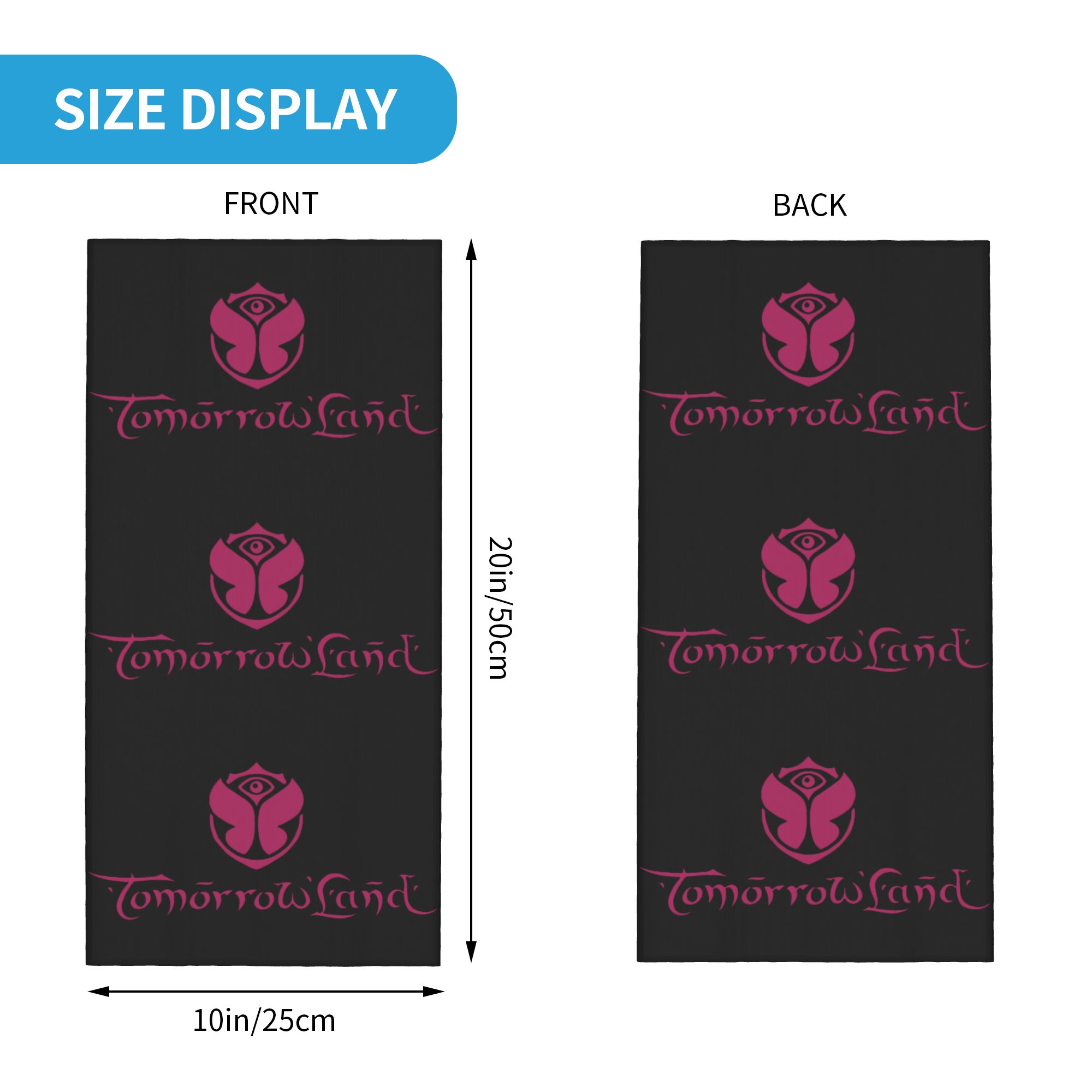 Custom Tomorrowland Neck Gaite – обзор и цена Neck Gaiter Fleece