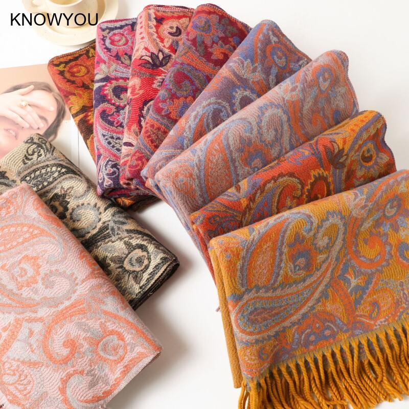 Reversible Jacquard Warm Cashm – обзор и цена Cashmere Pashmina Wrap