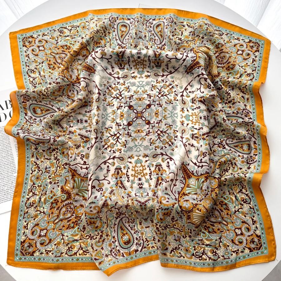 2025 Silk Shawl Square Scarf F – обзор и цена Shawl Wrap Winter